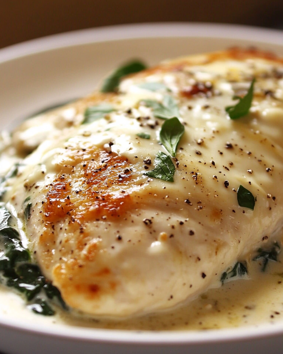 Spinach Artichoke Chicken – Quick, Easy & Delicious