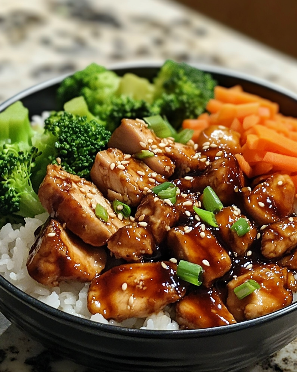Teriyaki Chicken Bowls – Quick, Easy & Delicious