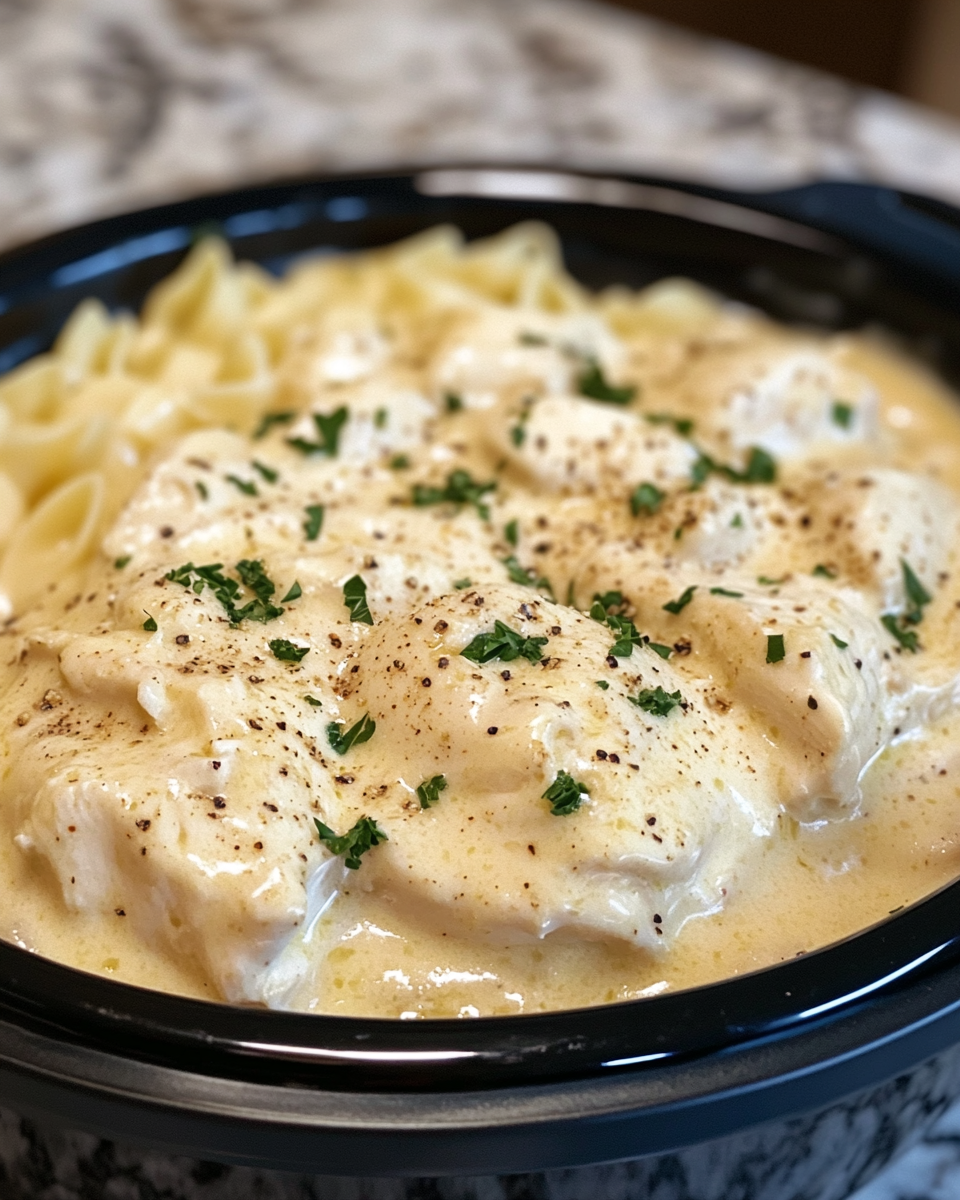 The Best Slow Cooker Creamy Chicken Recipe