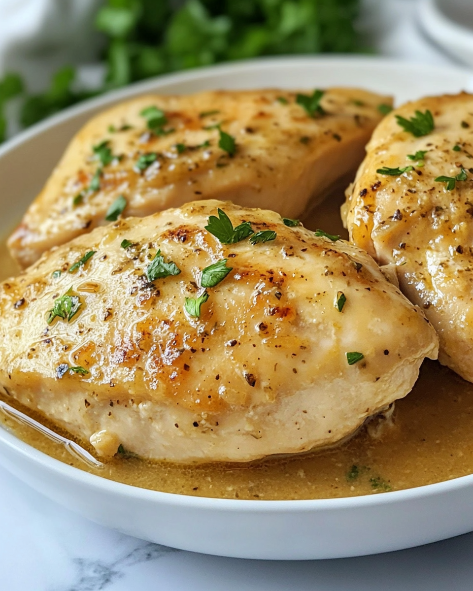 Crockpot Garlic Butter Chicken – Quick, Easy & Delicious