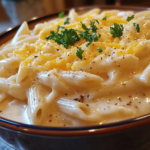 Easy Crockpot Cheesy Pasta Recipe