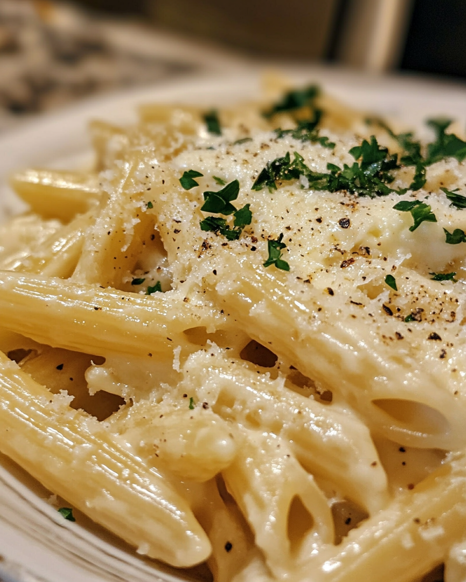 The Only Crockpot Garlic Parmesan Pasta Recipe You’ll Ever Need