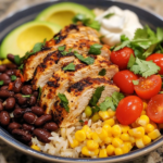 Simple Southwest Chicken Rice Bowl You'll Actually Make Again